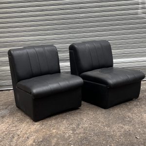 sillón individual de cuero